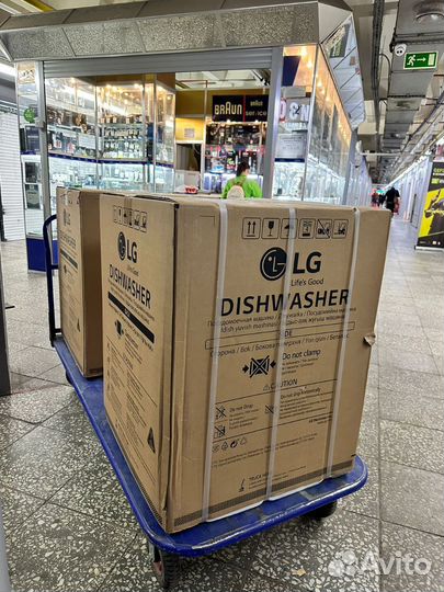 Посудомоечная машина LG QuadWash DB325TXS