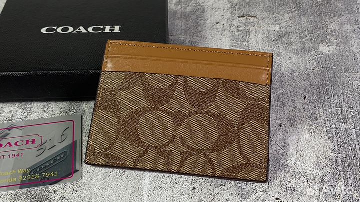 Coach картхолдер (визитница)