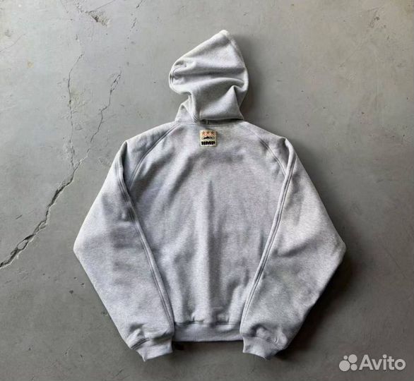 Зип худи corteiz серая новинка