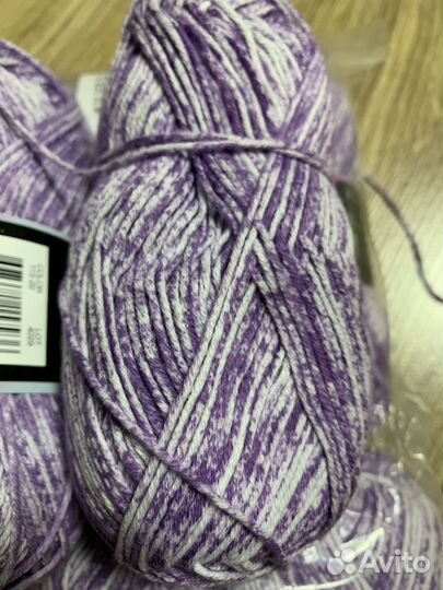 Пряжа fibra natura хлопок, himalaya denim