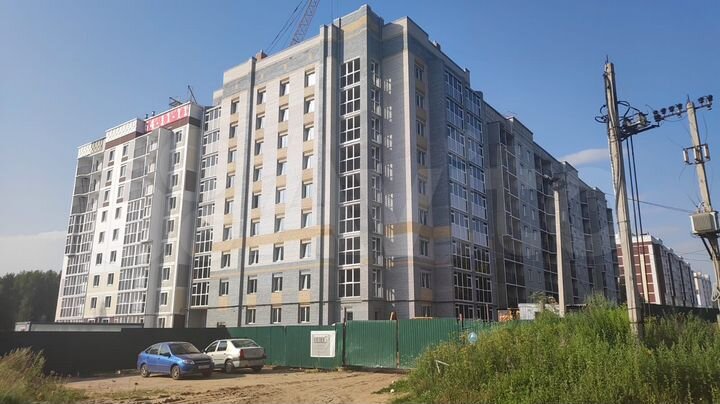 2-к. квартира, 55,6 м², 1/9 эт.