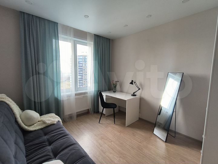 2-к. квартира, 44 м², 17/25 эт.