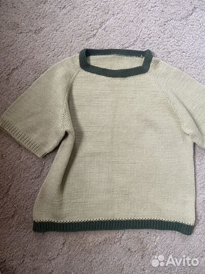 Джемпер с коротким рукавом