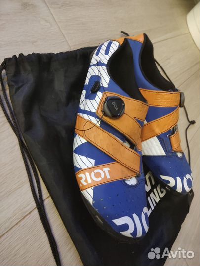 Вело ботинки шоссейные bont riot термоформуемые