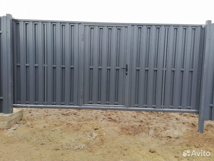 Заборы-ворота под ключ