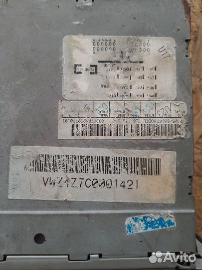 Радио с дисками штатное для volkswagen