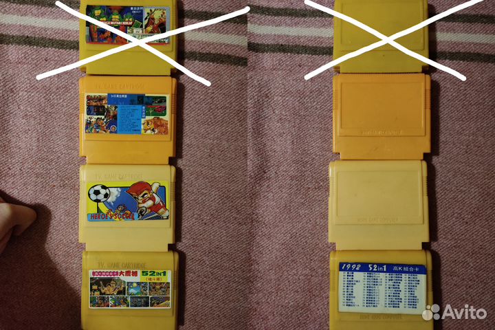 Картриджи для dendy 8 bit (6 часть)