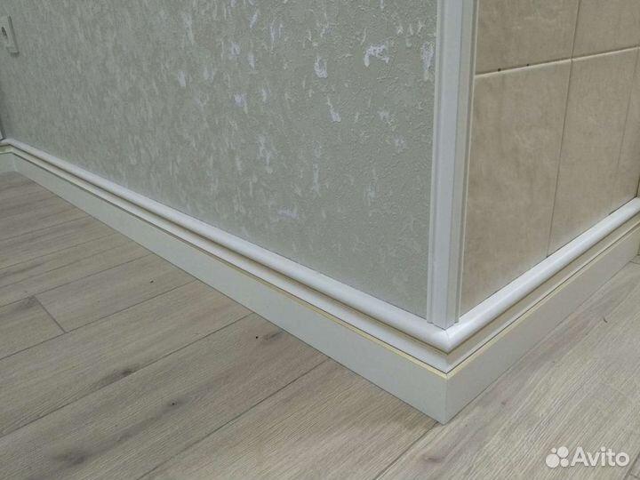 Установка плинтусов (любой сложности)