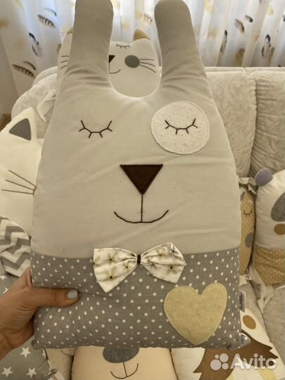 Бортики в кроватку комплект Lovebabytoys