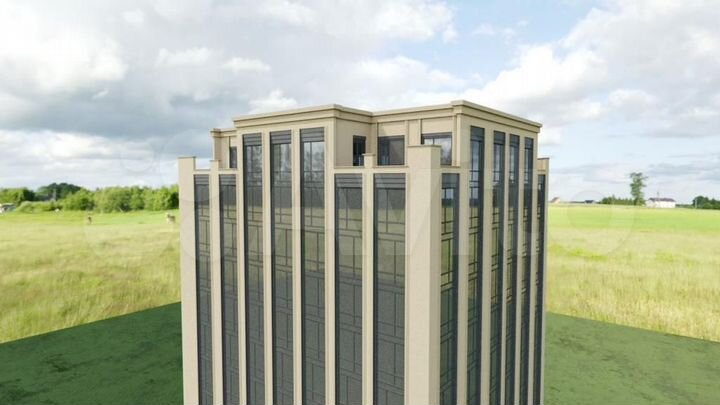 2-к. квартира, 64,6 м², 10/13 эт.