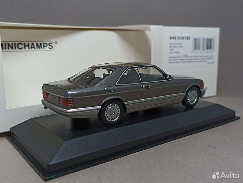 Mercedes-Benz 560SEC C126 1986 1:43 minichamps