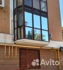 Тонировка окон офисов стекол перегородок