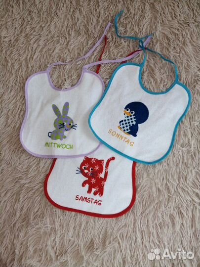 Слюнявчики новые