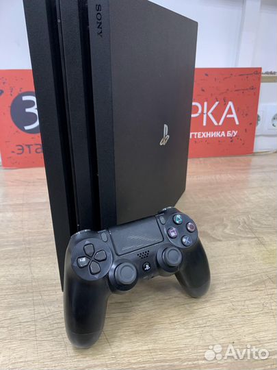 Sony PlayStation 4 Pro 1TB CUH-7108B черная