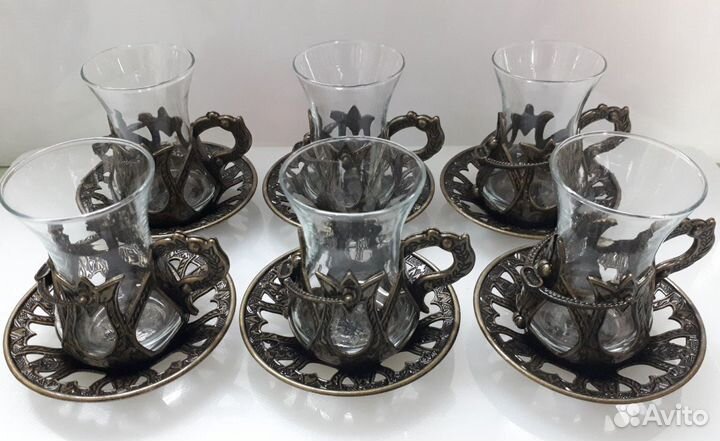 Набор 6пр.Про-во Турция,латунь