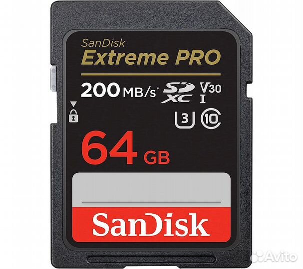 Карта памяти SanDisk sdxc Extreme Pro Class 10 UHS