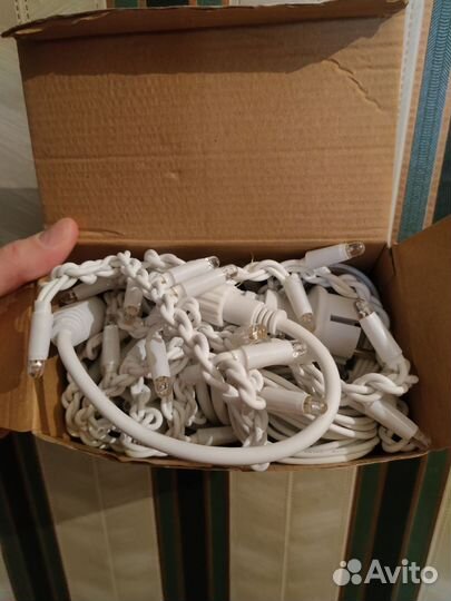 Гирлянда уличная бахрома