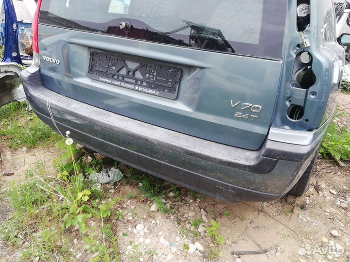 Бампер задний Вольво V70 ll