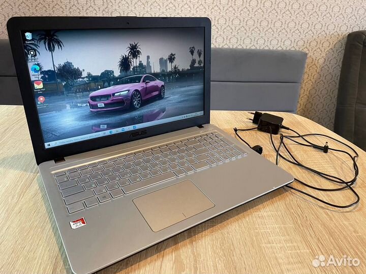 Офисный ноутбук asus на SSD-диске