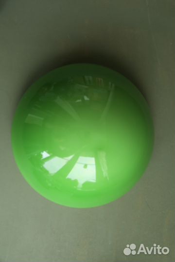 Зеленый плафон гриб сталинский СССР