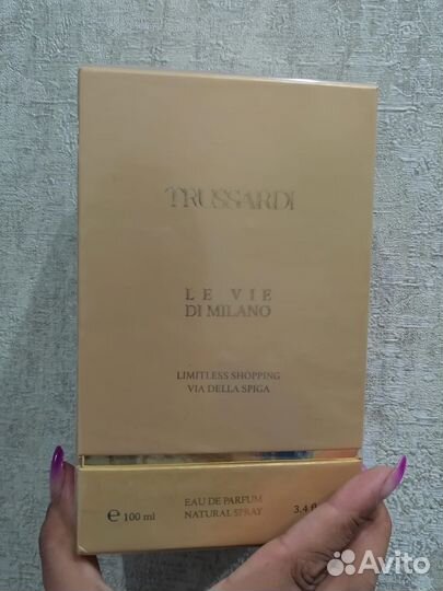 Trussardi le vie bi milano парфюмерия