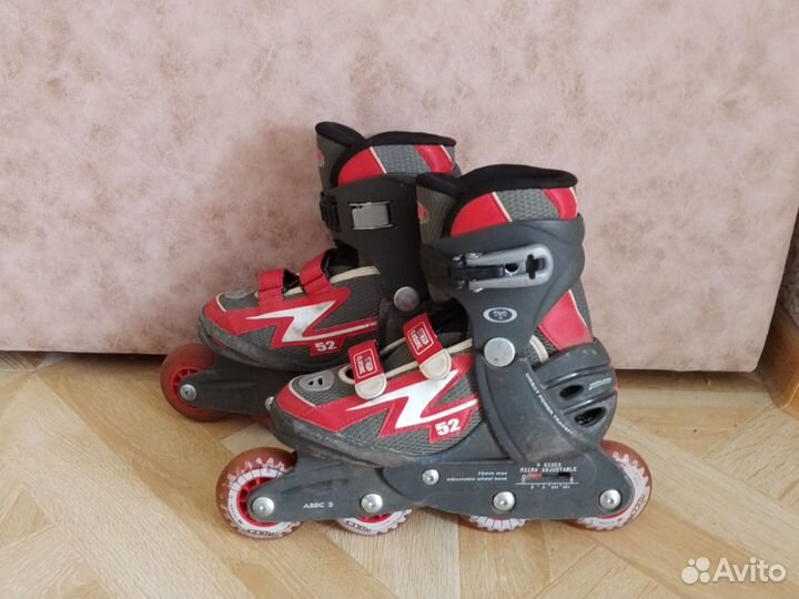 Роликовые коньки детские раздвижные