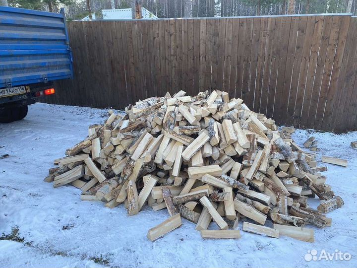 Дрова колотые березовые