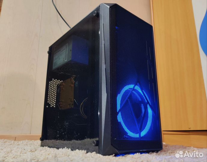 Игровой пк Intel 6/12ядер/DDR4 16Gb/RX 470
