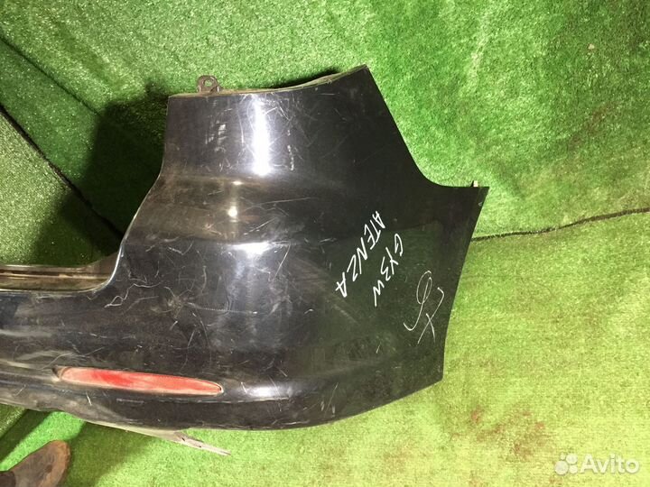 Бампер задний wagon Mazda Atenza gyew GY3W Черный