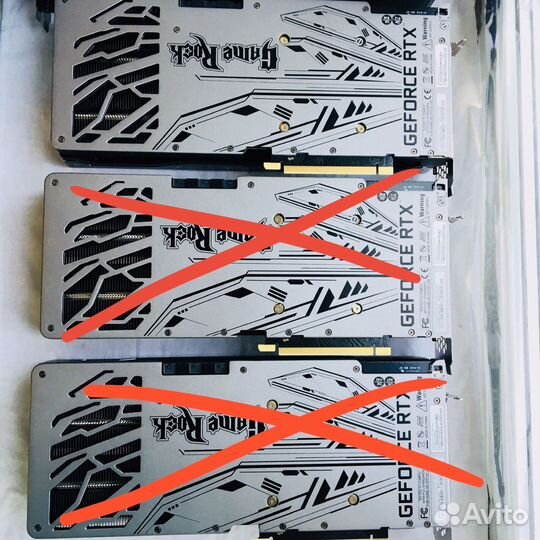 Видеокарта Palit GameRock RTX 3080 LHR 10 gb