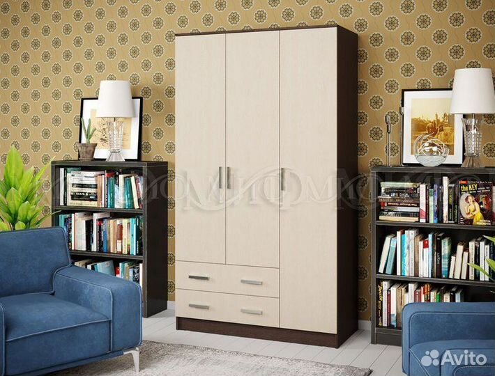 Шкаф 3х створчатый Миф