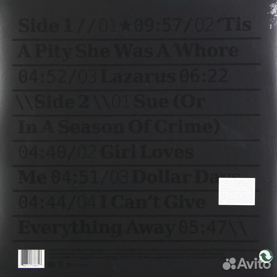 David bowie - blackstar (180 GR)