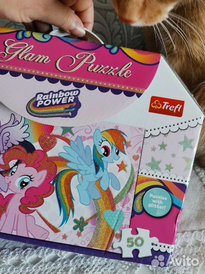 Пазлы пони и принцессы дисней