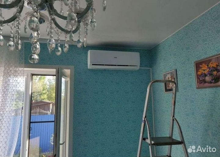 Сплит система с установкой