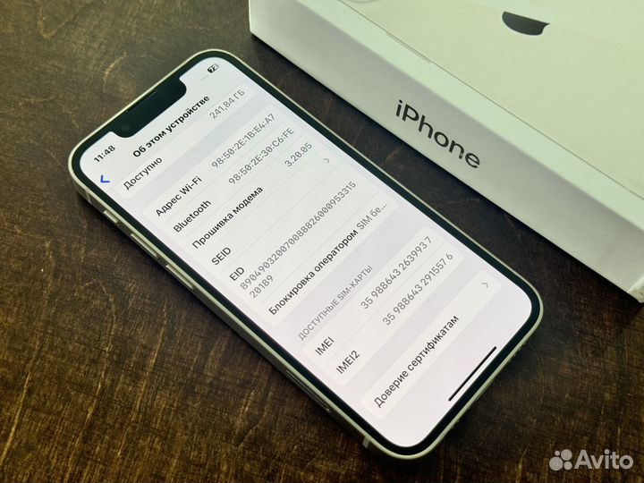 iPhone 13 mini, 256 ГБ