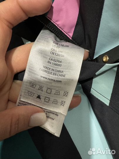 Зимний комбинезон для девочки 116