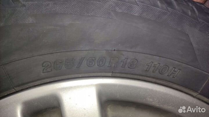 Шины 265 60 18 летние с дисками r18 Toyota