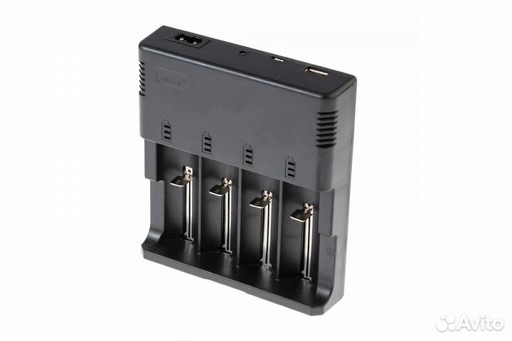 Зарядное устр-во для аккумуляторов 18650 4 места