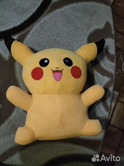 Мягкая игрушка пикачу большая