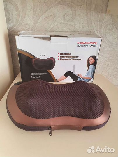 Массажная подушка с инфракрасным подогревом