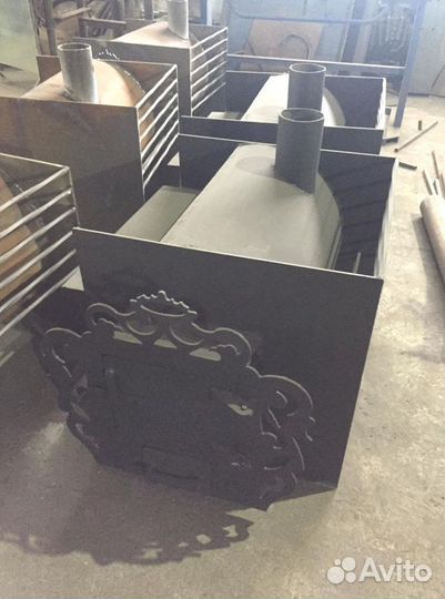 Печь на три помещения