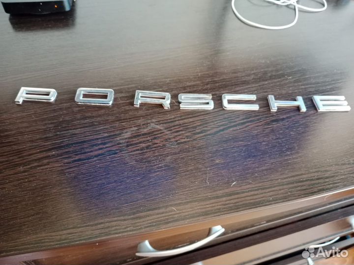 Porsche,шильдик,надпись