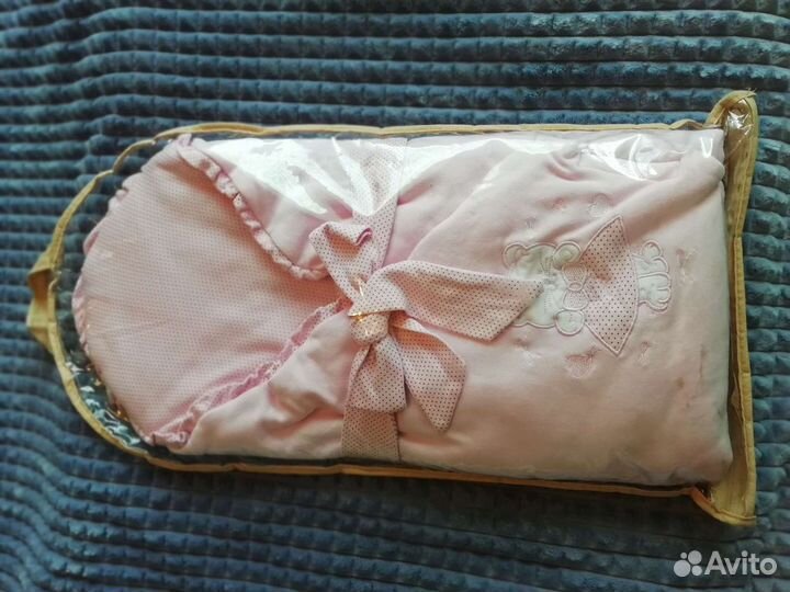 Одеяло конверт на выписку