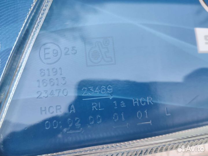 Стекло на фару man