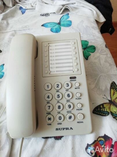 Стационарный телефон супра