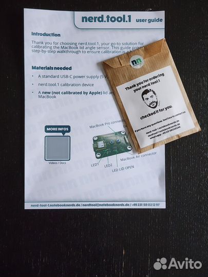 Nerd.tool.1. Macbook Pro/Air. Калибровка. Новый