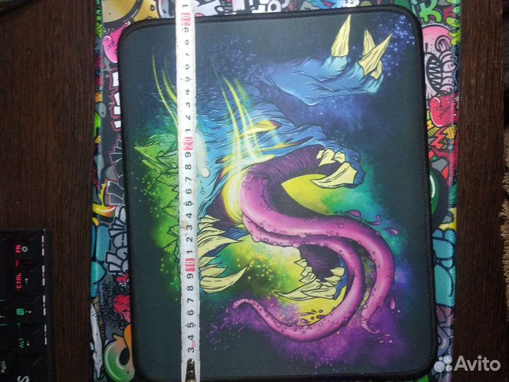 Игровой коврик для мыши 30/25см