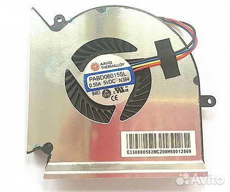Вентилятор (кулер) для ноутбука MSI GE63VR, GE73VR