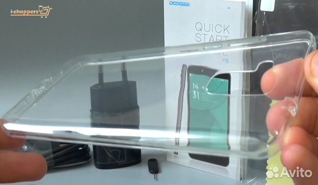 Бампер на Doogee Y6 и смарт 3