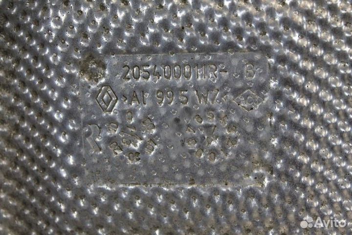 Экран глушителя теплозащитный - Renauit Megane